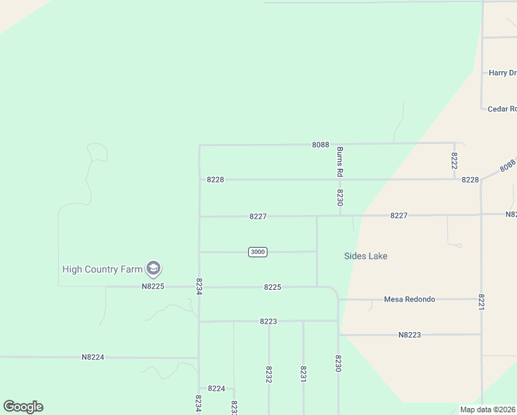 map of restaurants, bars, coffee shops, grocery stores, and more near 70 County Road in Concho