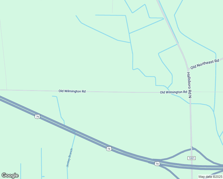 map of restaurants, bars, coffee shops, grocery stores, and more near 2271 Old Wilmington Road in Whiteville