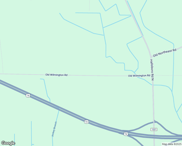 map of restaurants, bars, coffee shops, grocery stores, and more near 2271 Old Wilmington Road in Whiteville