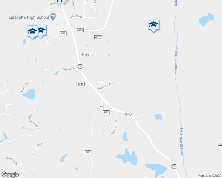 map of restaurants, bars, coffee shops, grocery stores, and more near 204 Orchid Cove in Oxford