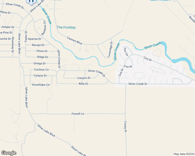 map of restaurants, bars, coffee shops, grocery stores, and more near 8539 Canyon Drive in Show Low