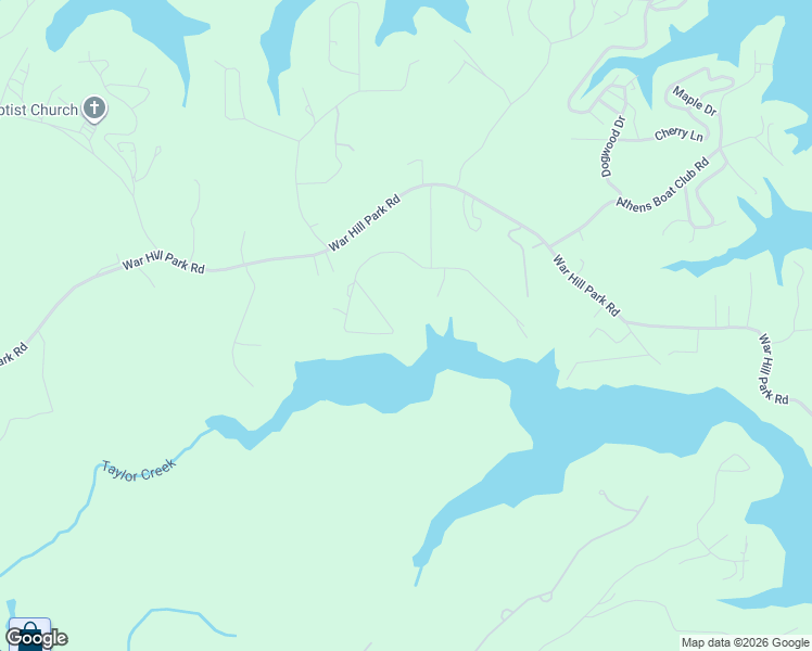 map of restaurants, bars, coffee shops, grocery stores, and more near 464 Brookwood Drive West in Dawsonville