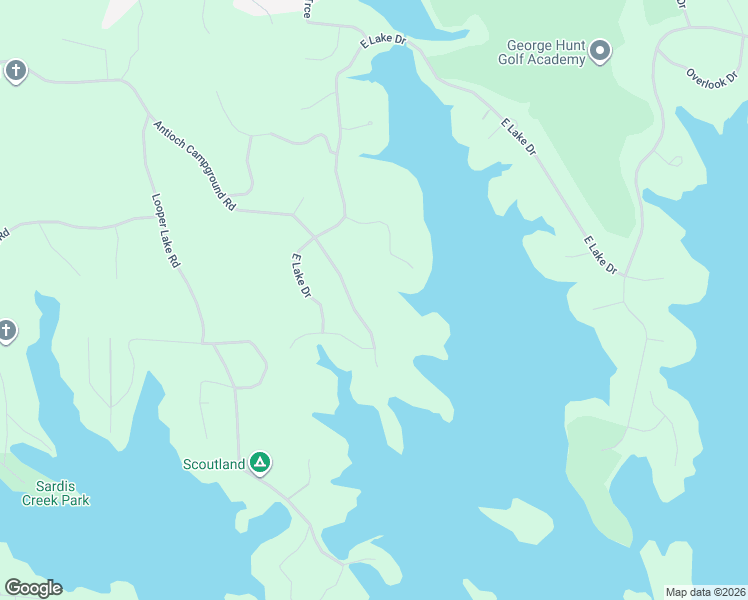 map of restaurants, bars, coffee shops, grocery stores, and more near 1177 Antioch Campground Road in Gainesville