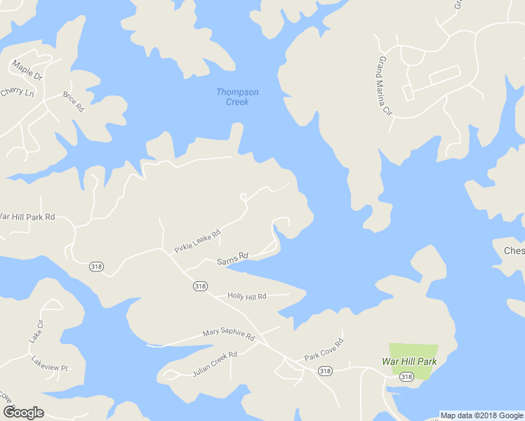 map of restaurants, bars, coffee shops, grocery stores, and more near 308 Pirkle Leake Road in Dawsonville