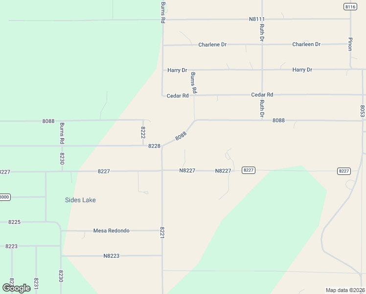 map of restaurants, bars, coffee shops, grocery stores, and more near 111 County Road in Concho