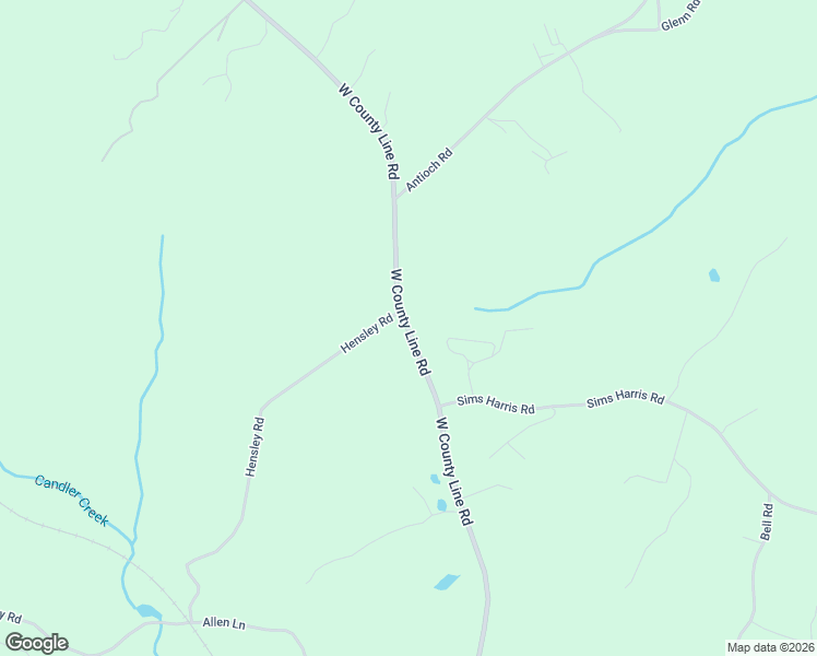 map of restaurants, bars, coffee shops, grocery stores, and more near 7407 West County Line Road in Lula