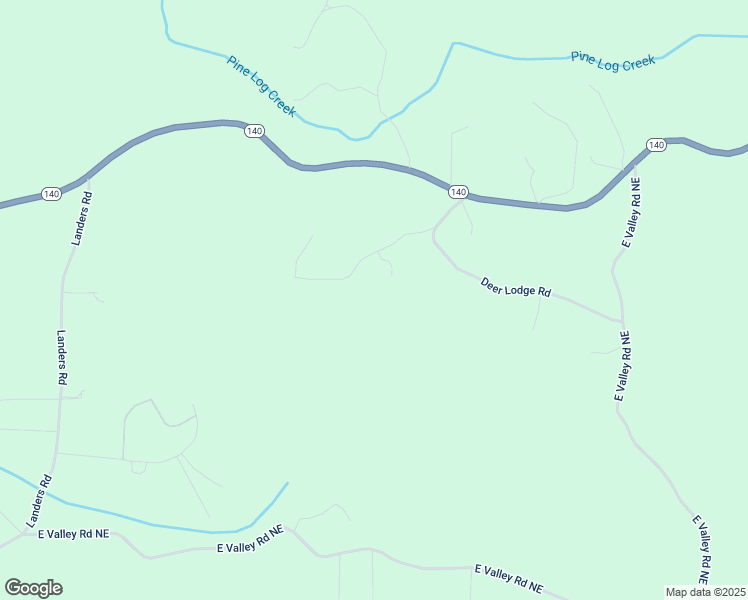 map of restaurants, bars, coffee shops, grocery stores, and more near 143 Navajo Trail in Rydal