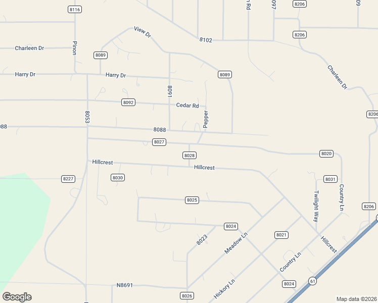 map of restaurants, bars, coffee shops, grocery stores, and more near 8028 in Apache County