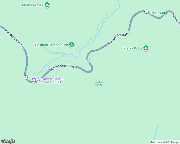 map of restaurants, bars, coffee shops, grocery stores, and more near Angeles Crest Highway in Llano