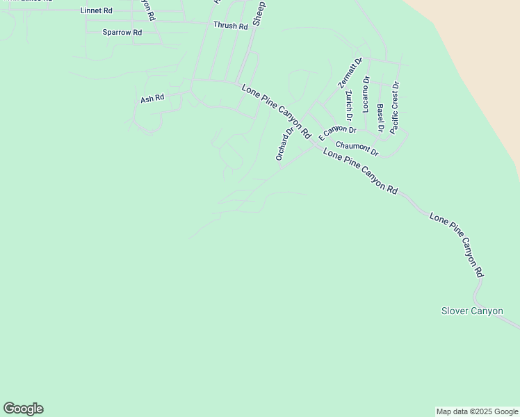 map of restaurants, bars, coffee shops, grocery stores, and more near 2080 Mojave Scenic Drive in Wrightwood