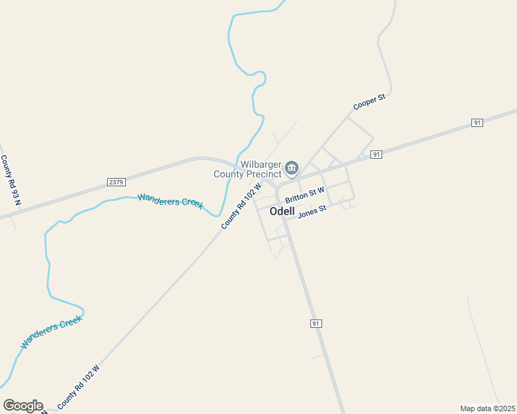 map of restaurants, bars, coffee shops, grocery stores, and more near 15652 Britton Street West in Odell