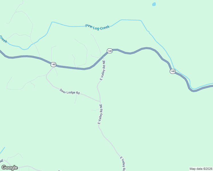 map of restaurants, bars, coffee shops, grocery stores, and more near 680 East Valley Road Northeast in Rydal