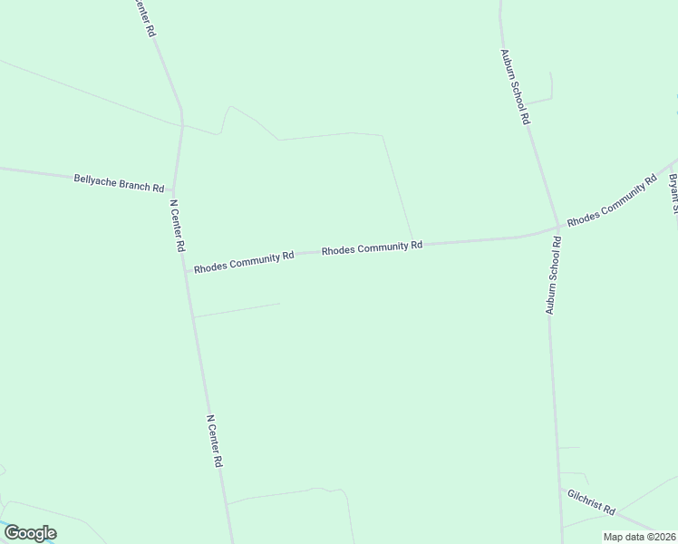 map of restaurants, bars, coffee shops, grocery stores, and more near 1733 Rhodes Community Road in Darlington