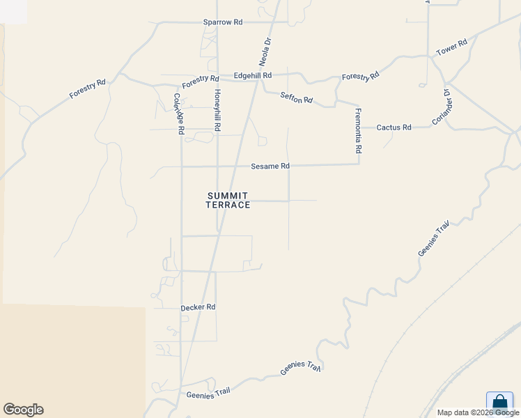 map of restaurants, bars, coffee shops, grocery stores, and more near 5020 Bellflower Street in Hesperia