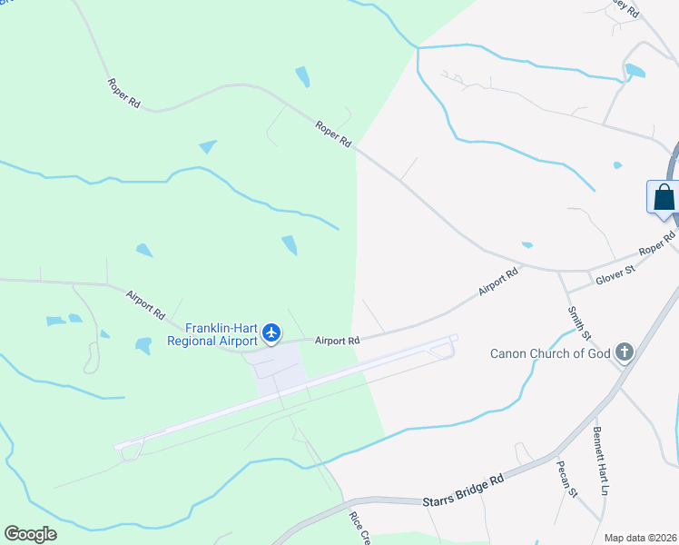 map of restaurants, bars, coffee shops, grocery stores, and more near in Canon