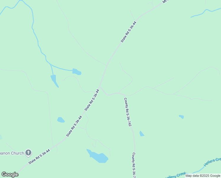 map of restaurants, bars, coffee shops, grocery stores, and more near 87 County Road S-36-741 in Newberry