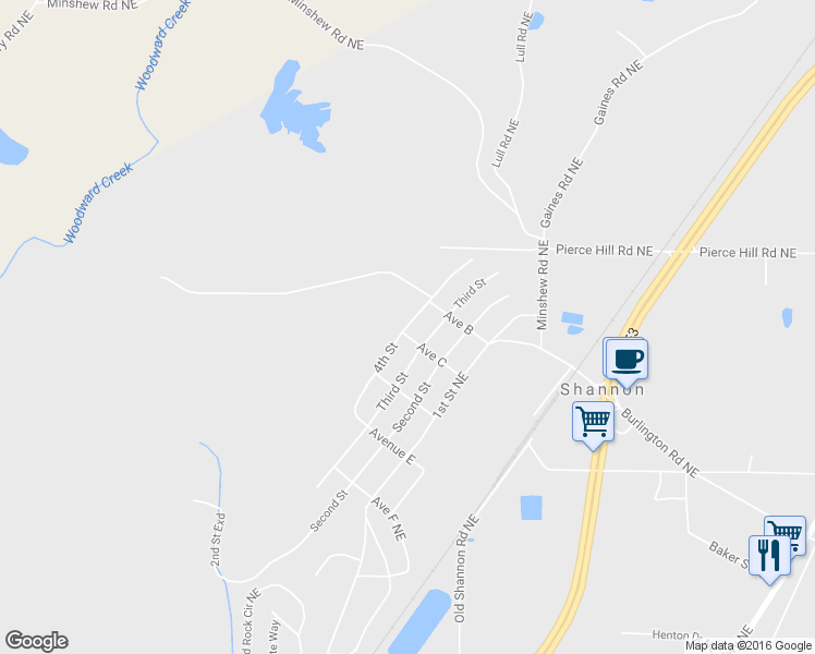 map of restaurants, bars, coffee shops, grocery stores, and more near 299 4th Street in Rome