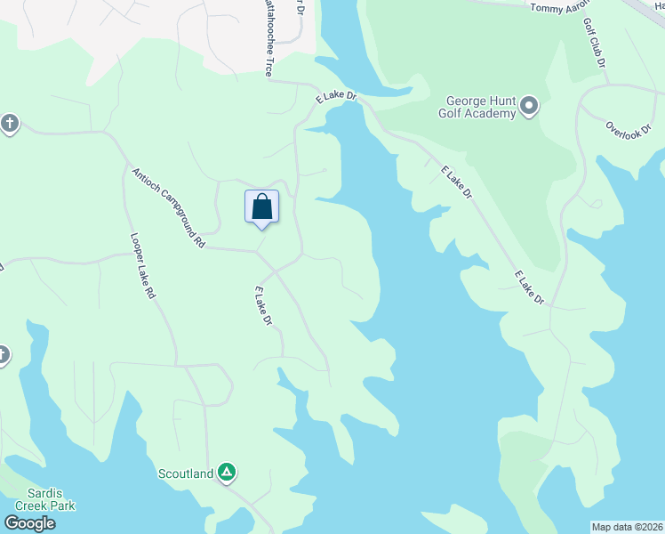 map of restaurants, bars, coffee shops, grocery stores, and more near 1030 Farmhouse Road in Gainesville