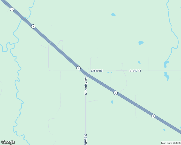 map of restaurants, bars, coffee shops, grocery stores, and more near 501-509 E1840 Road in Atoka
