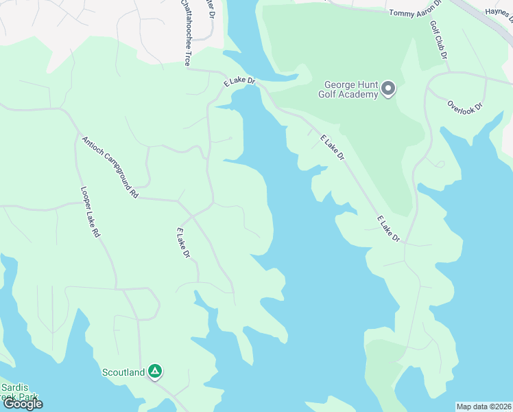 map of restaurants, bars, coffee shops, grocery stores, and more near 1035 Farmhouse Road in Gainesville