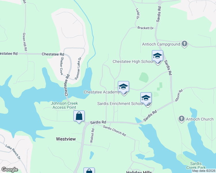 map of restaurants, bars, coffee shops, grocery stores, and more near 2857 Fran Mar Drive in Gainesville