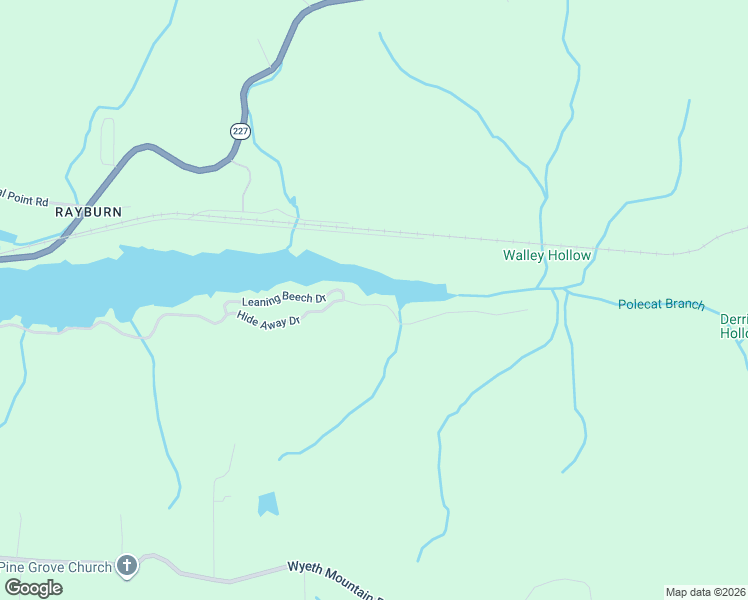 map of restaurants, bars, coffee shops, grocery stores, and more near 4516 Hide Away Drive in Guntersville
