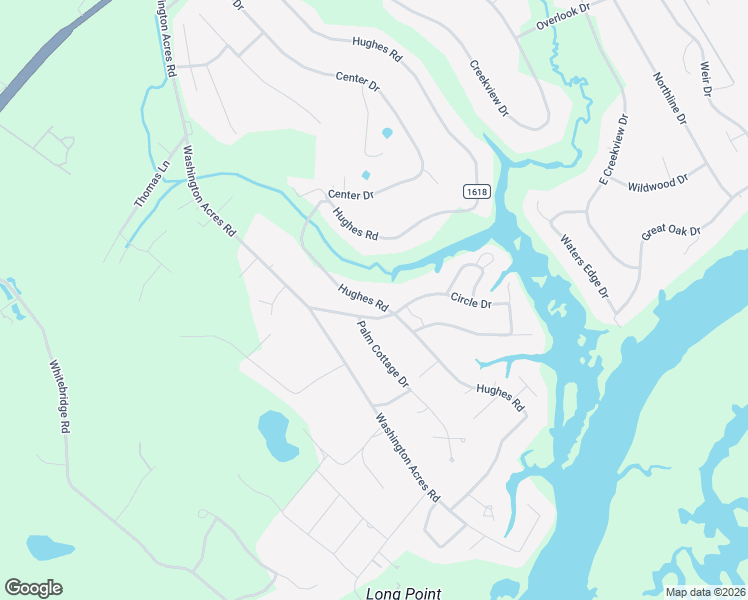 map of restaurants, bars, coffee shops, grocery stores, and more near 641 Hughes Road in Hampstead