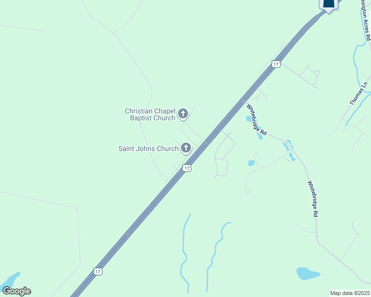 map of restaurants, bars, coffee shops, grocery stores, and more near 34 Brown's Trail Road in Hampstead