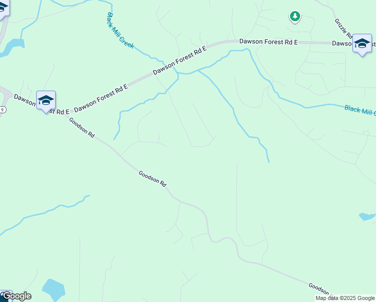 map of restaurants, bars, coffee shops, grocery stores, and more near 414 Dawson Manor Drive in Dawsonville