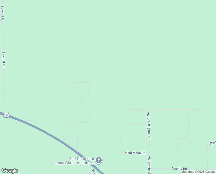 map of restaurants, bars, coffee shops, grocery stores, and more near 1864 Morning Vista Lane in Show Low