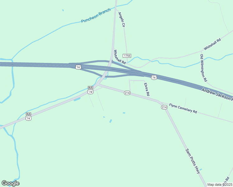 map of restaurants, bars, coffee shops, grocery stores, and more near 166 Sam Potts Highway in Whiteville