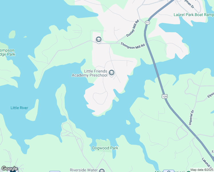 map of restaurants, bars, coffee shops, grocery stores, and more near 2545 Bridgewater Drive in Gainesville