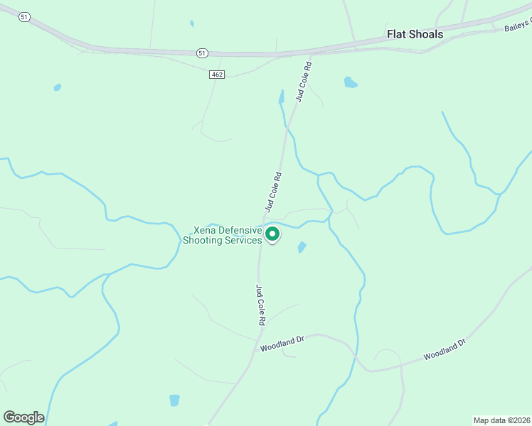 map of restaurants, bars, coffee shops, grocery stores, and more near 276 Jud Cole Road in Bowersville