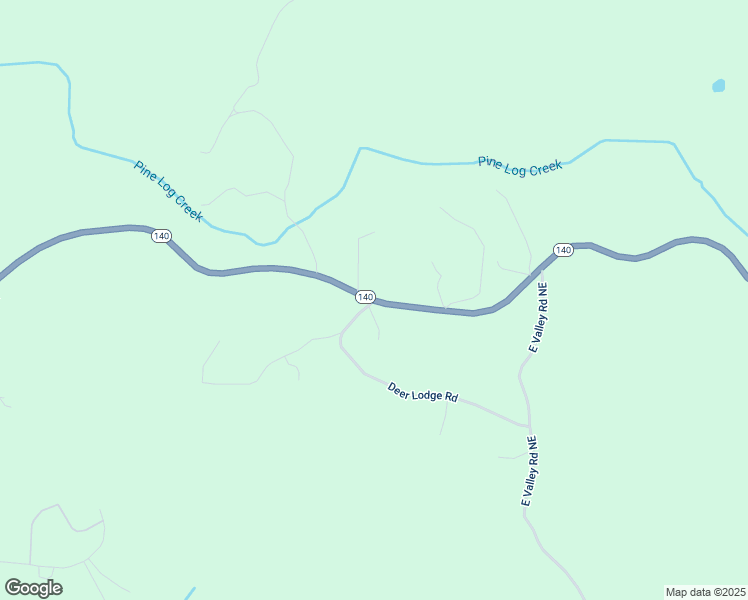 map of restaurants, bars, coffee shops, grocery stores, and more near 0 Navajo Trail in Rydal