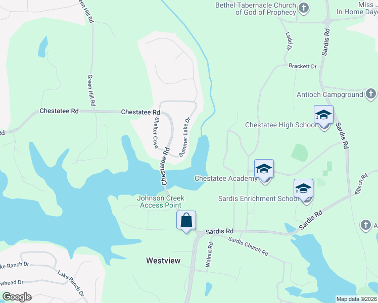 map of restaurants, bars, coffee shops, grocery stores, and more near 3028 Summer Lake Drive in Gainesville