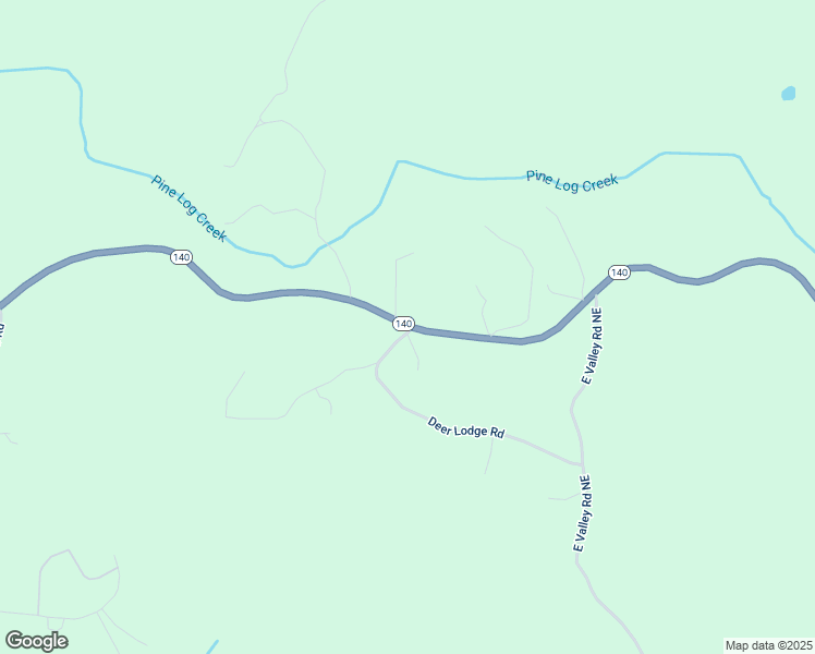 map of restaurants, bars, coffee shops, grocery stores, and more near 0 Navajo Trail in Rydal