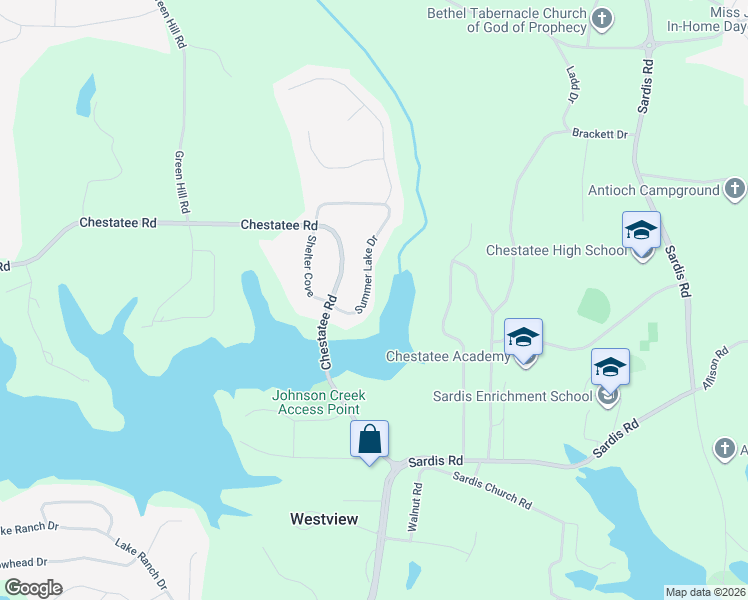 map of restaurants, bars, coffee shops, grocery stores, and more near 3028 Summer Lake Drive in Gainesville