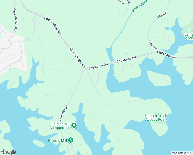 map of restaurants, bars, coffee shops, grocery stores, and more near 3814 Chestatee Cut Off in Gainesville