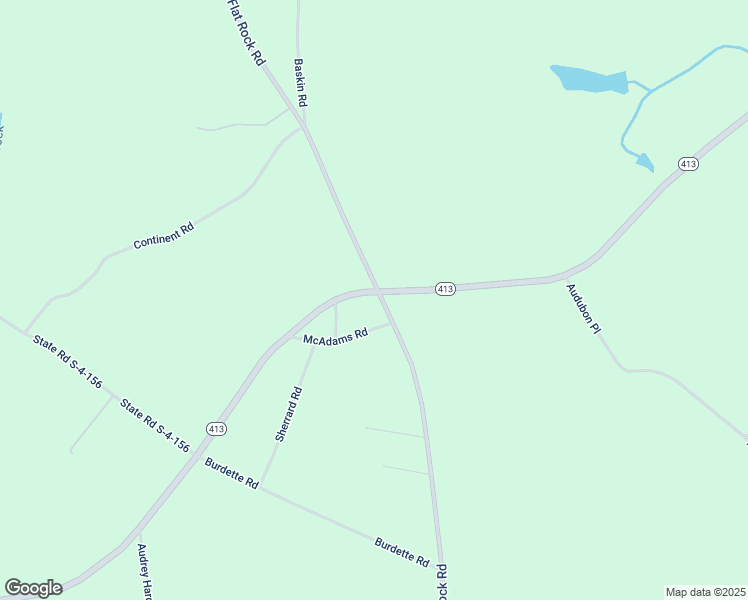 map of restaurants, bars, coffee shops, grocery stores, and more near 4301 Flat Rock Road in Iva