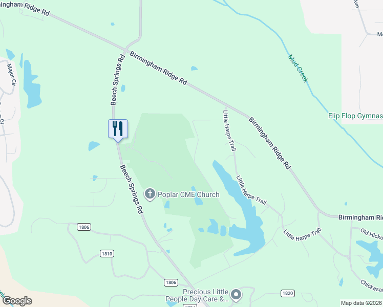 map of restaurants, bars, coffee shops, grocery stores, and more near 136-176 Devils Backbone Road in Saltillo