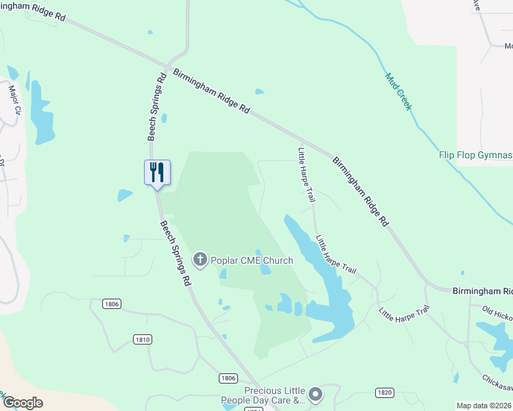 map of restaurants, bars, coffee shops, grocery stores, and more near 136-176 Devils Backbone Road in Saltillo