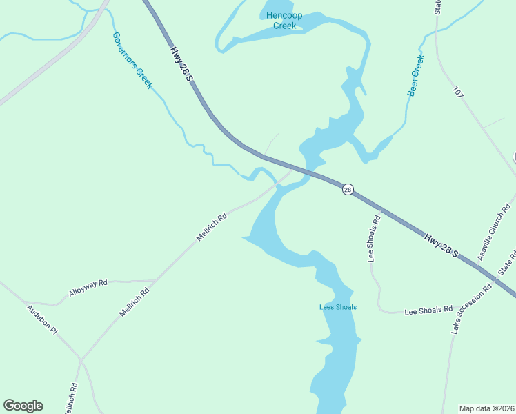 map of restaurants, bars, coffee shops, grocery stores, and more near 131 Mellrich Road in Iva