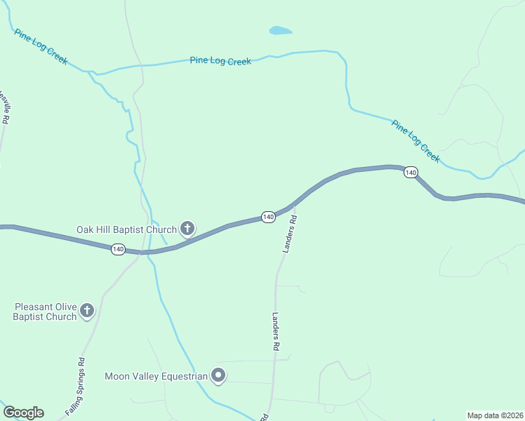 map of restaurants, bars, coffee shops, grocery stores, and more near 99 Landers Road in Rydal
