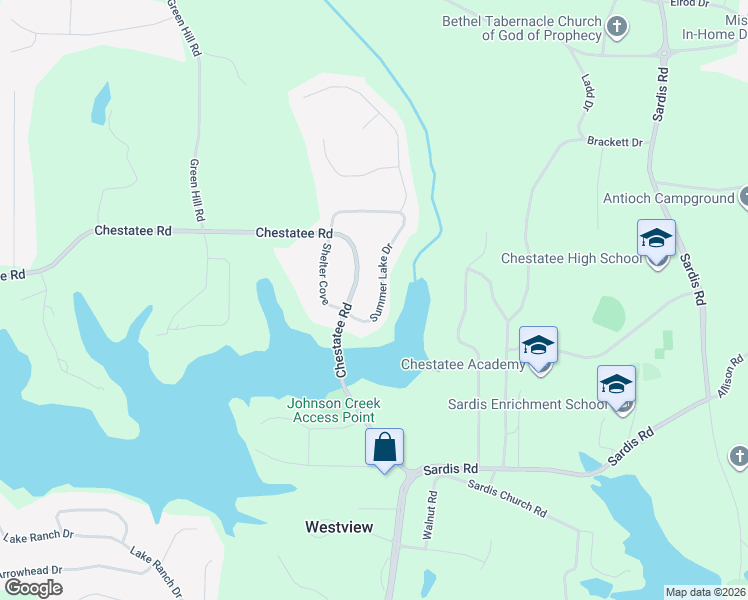 map of restaurants, bars, coffee shops, grocery stores, and more near 3021 Summer Lake Drive in Gainesville