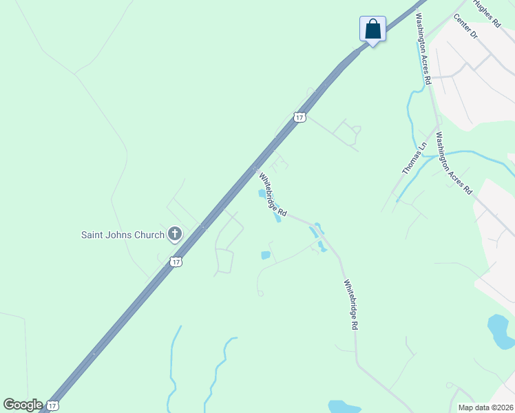 map of restaurants, bars, coffee shops, grocery stores, and more near 12900 U.S. 17 in Hampstead