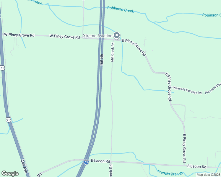 map of restaurants, bars, coffee shops, grocery stores, and more near 198-506 Mill Creek Road in Falkville