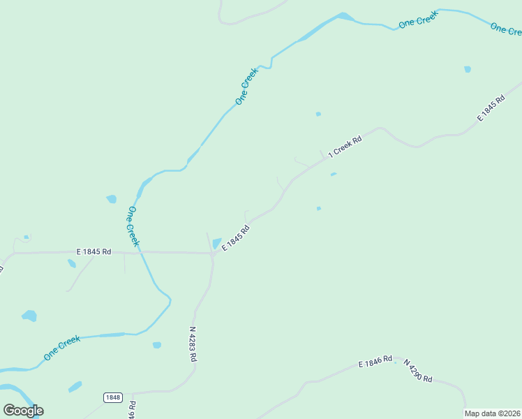 map of restaurants, bars, coffee shops, grocery stores, and more near 428489 East 1845 Road in Finley