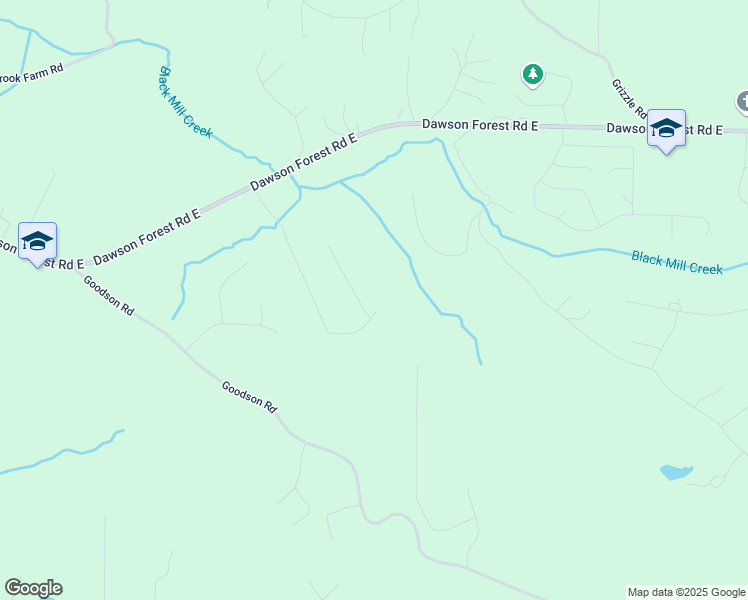 map of restaurants, bars, coffee shops, grocery stores, and more near 28 Dawson Manor Court in Dawsonville