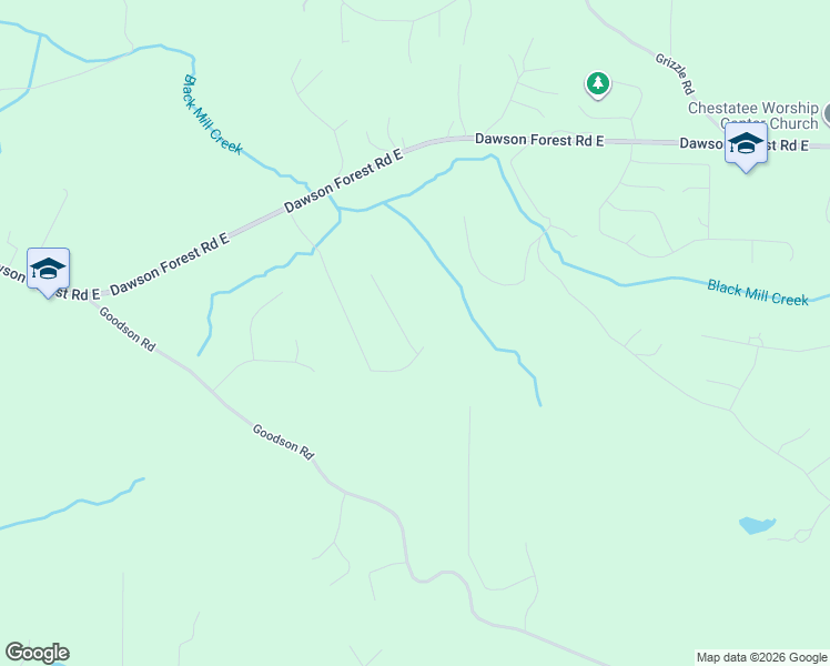 map of restaurants, bars, coffee shops, grocery stores, and more near 66 Dawson Manor Court in Dawsonville