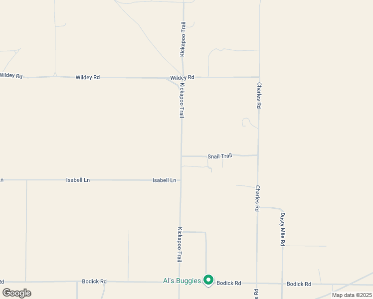 map of restaurants, bars, coffee shops, grocery stores, and more near 5575 Kickapoo Trail in Landers